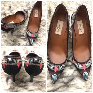 Valentino Pointed Toe High Heel